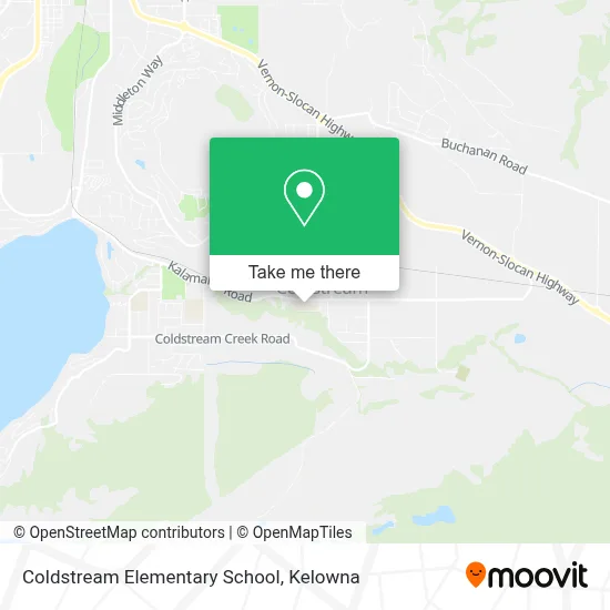 Coldstream Elementary School map