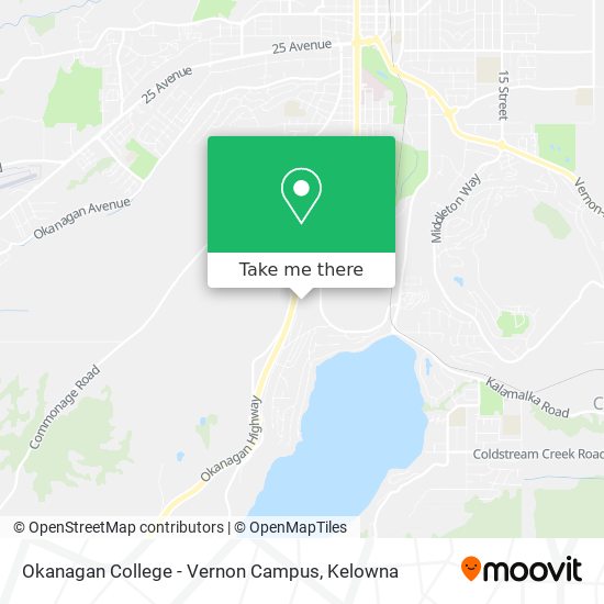 Okanagan College - Vernon Campus plan