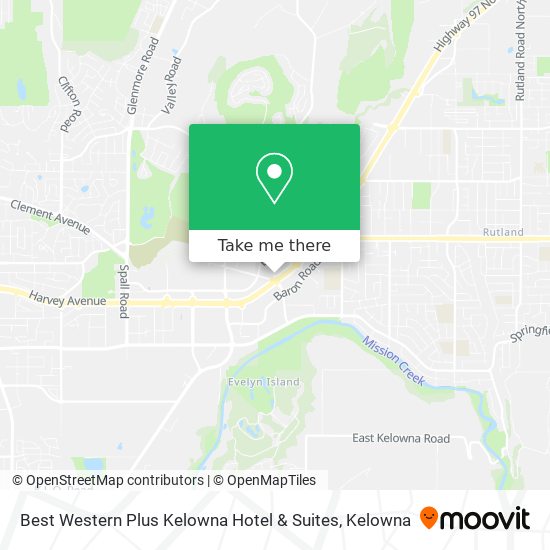Best Western Plus Kelowna Hotel & Suites plan