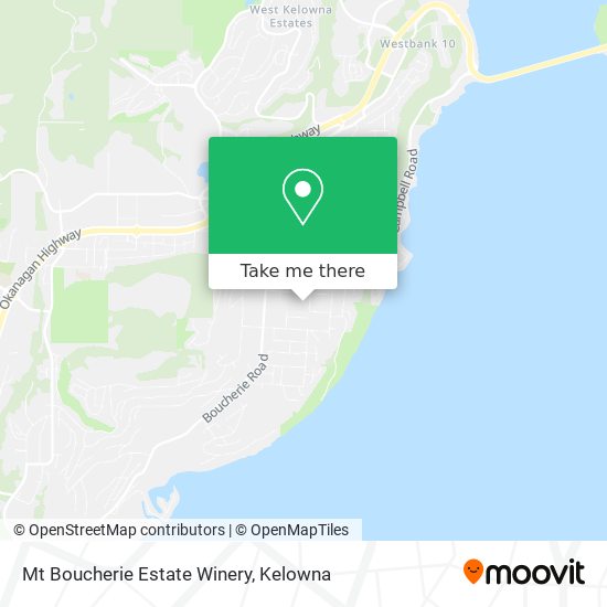 Mt Boucherie Estate Winery plan