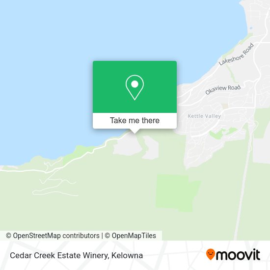 Cedar Creek Estate Winery plan