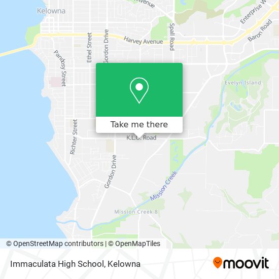 Immaculata High School map