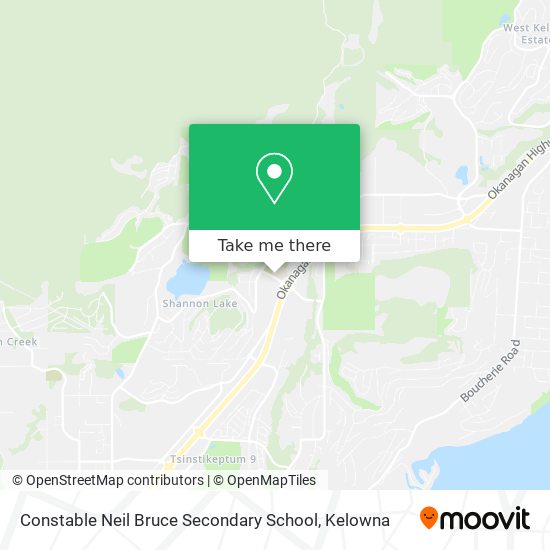 Constable Neil Bruce Secondary School plan