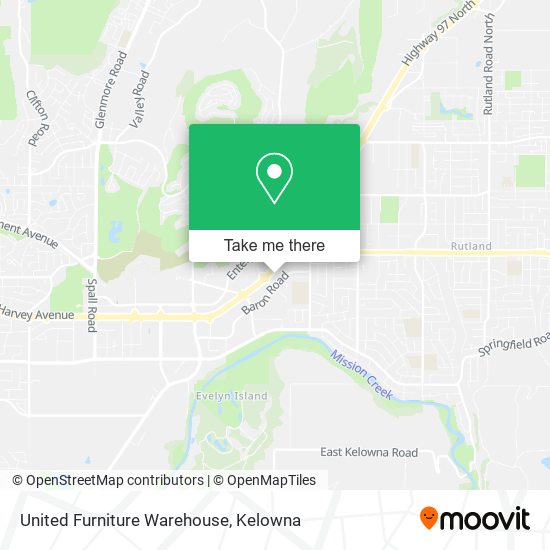 United Furniture Warehouse map