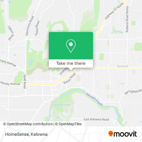 HomeSense map