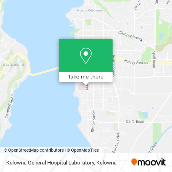 Kelowna General Hospital Floor Map