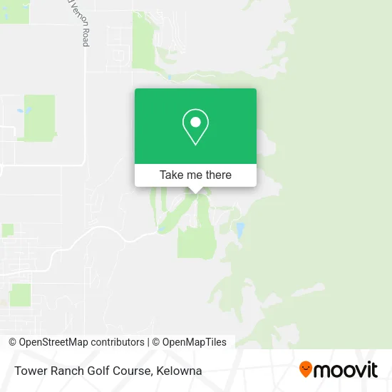 Tower Ranch Golf Course map