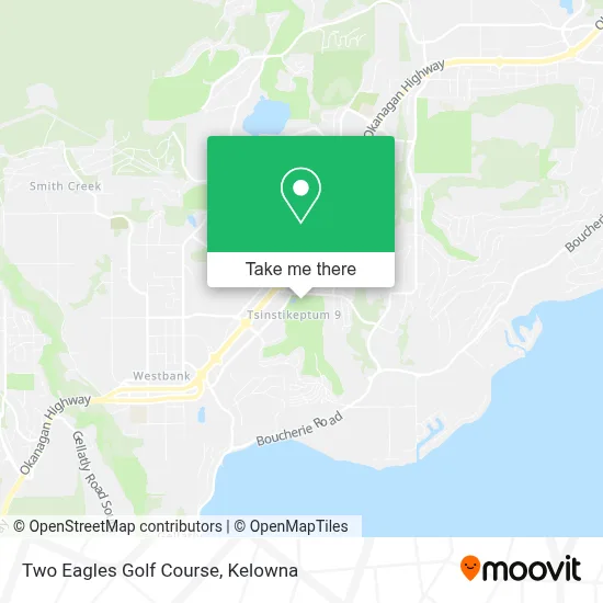 Two Eagles Golf Course map