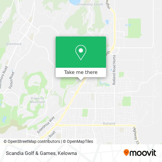 Scandia Golf & Games map