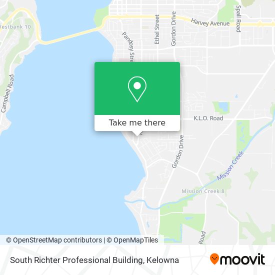South Richter Professional Building map