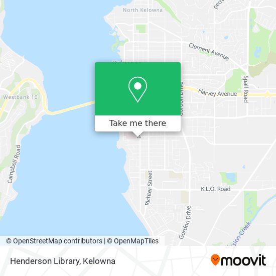 Henderson Library map