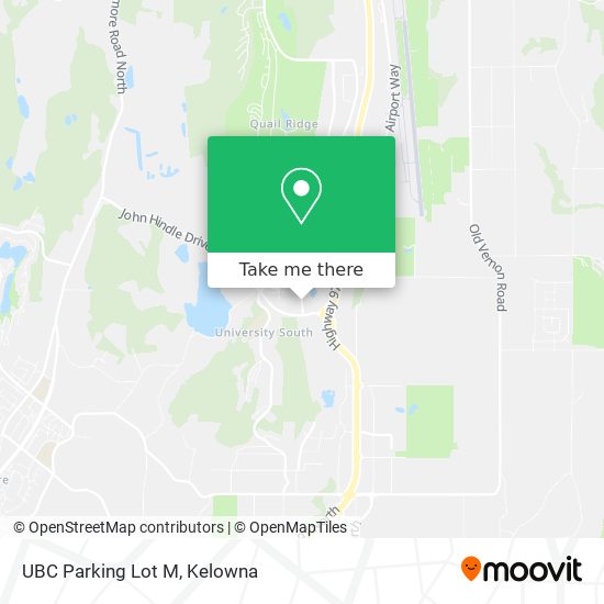 UBC Parking Lot M plan
