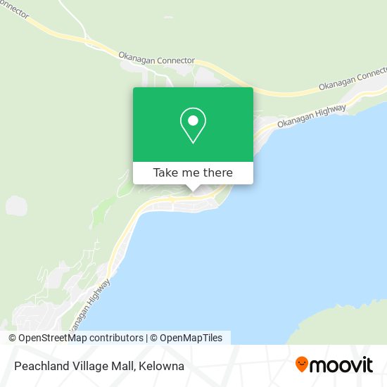 Peachland Village Mall map