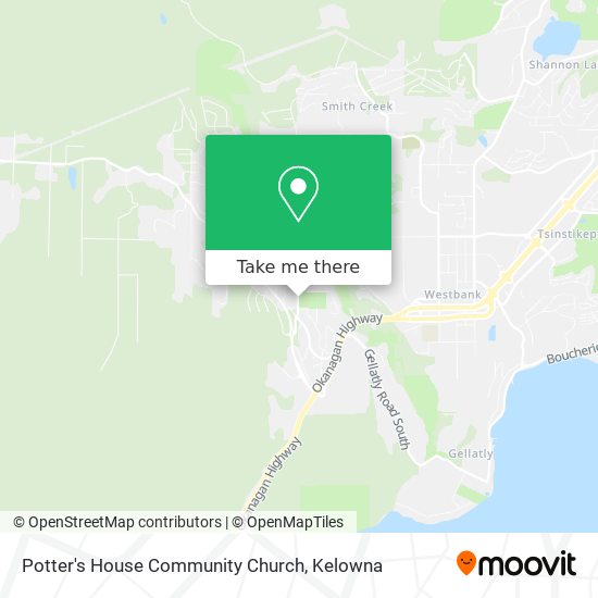 Potter's House Community Church map