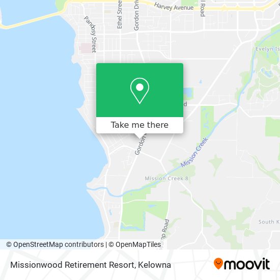 Missionwood Retirement Resort map