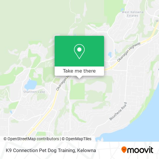 K9 Connection Pet Dog Training map