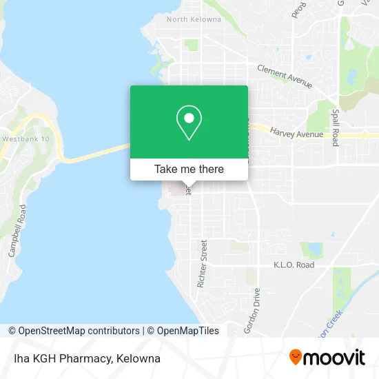 Iha KGH Pharmacy map