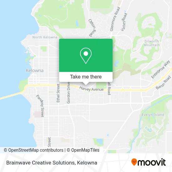 Brainwave Creative Solutions map