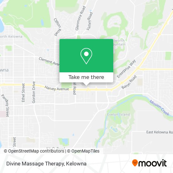 Divine Massage Therapy map