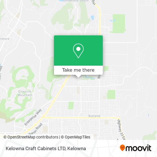 Kelowna Craft Cabinets LTD map