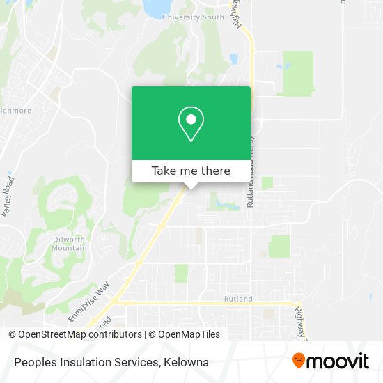 Peoples Insulation Services map