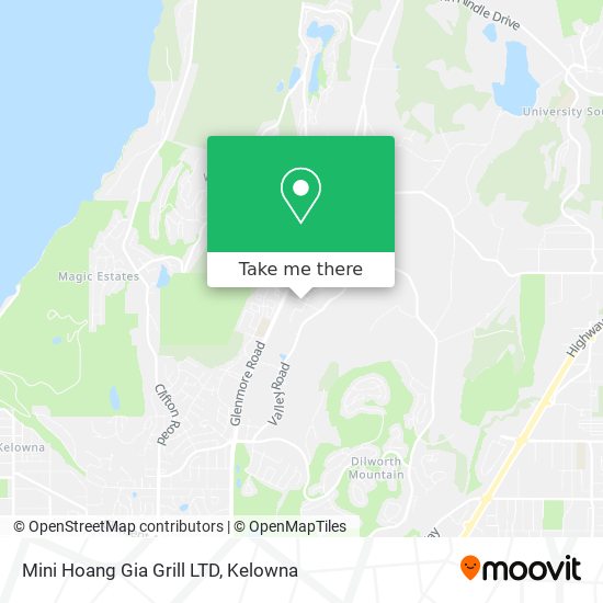 Mini Hoang Gia Grill LTD plan