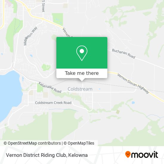 Vernon District Riding Club map