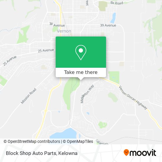 Block Shop Auto Parts plan