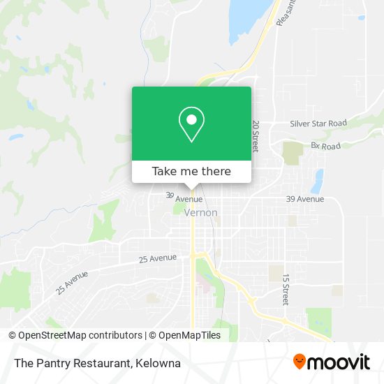 The Pantry Restaurant map