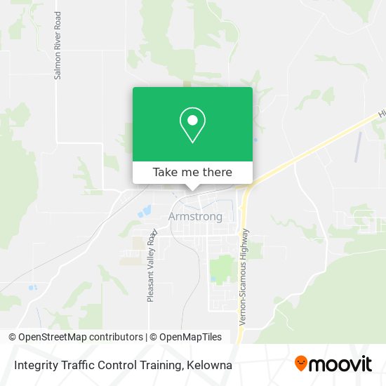 Integrity Traffic Control Training map