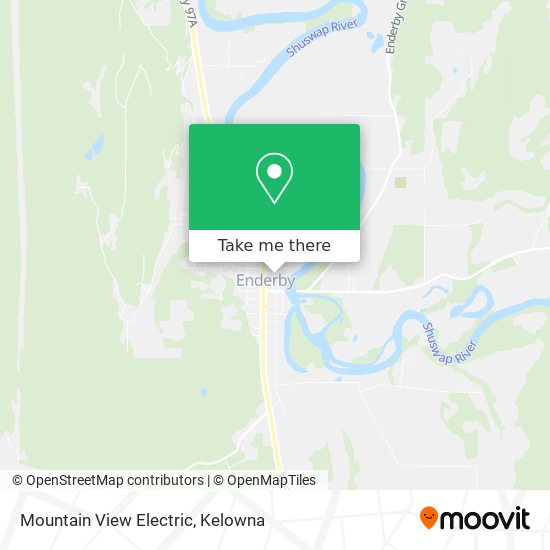 Mountain View Electric map