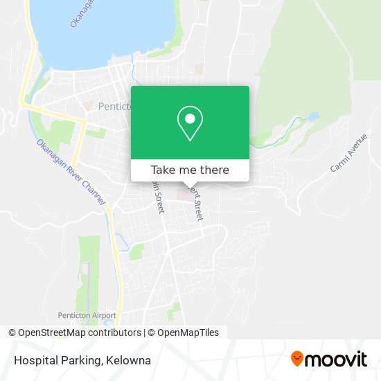 Hospital Parking map