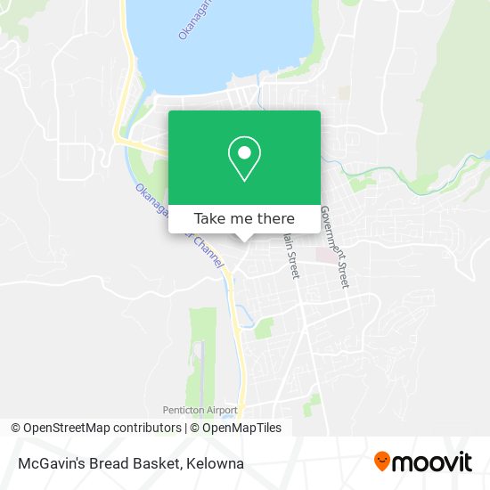 McGavin's Bread Basket map