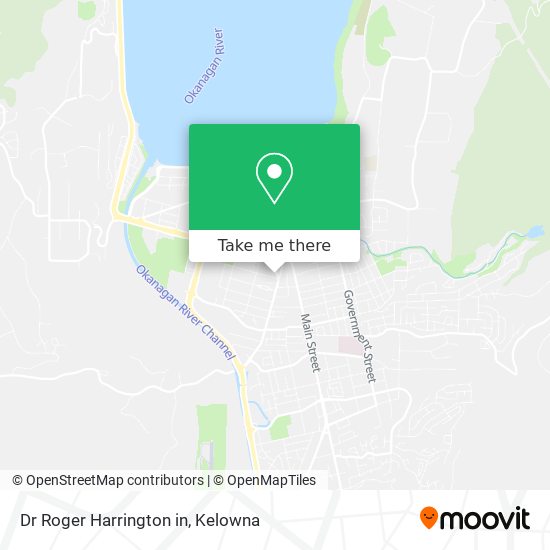 Dr Roger Harrington in map