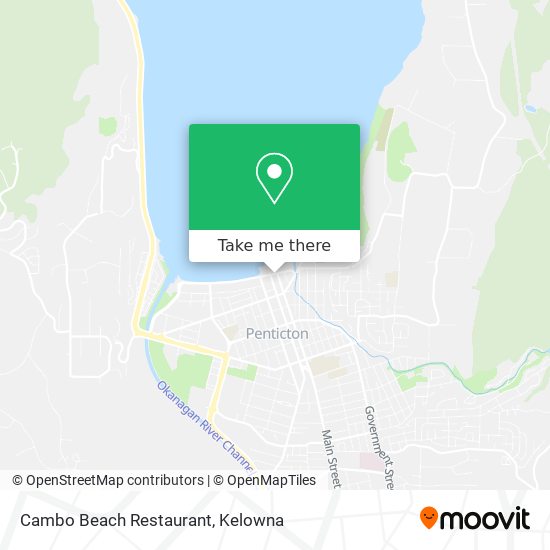 Cambo Beach Restaurant map