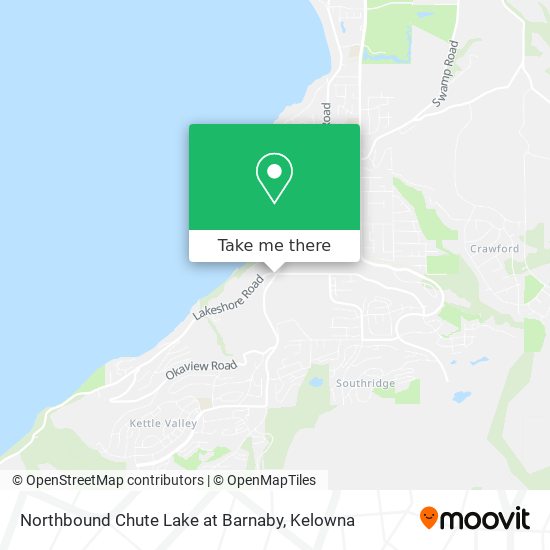 Northbound Chute Lake at Barnaby plan