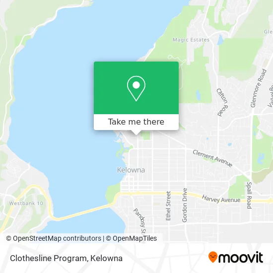 Clothesline Program map