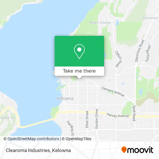 Clearoma Industries map