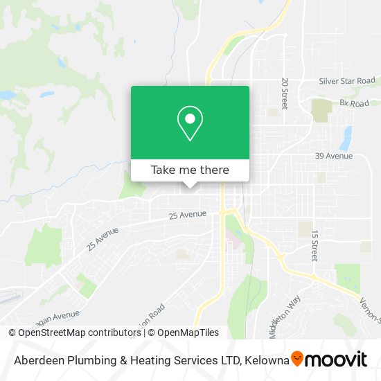 Aberdeen Plumbing & Heating Services LTD map