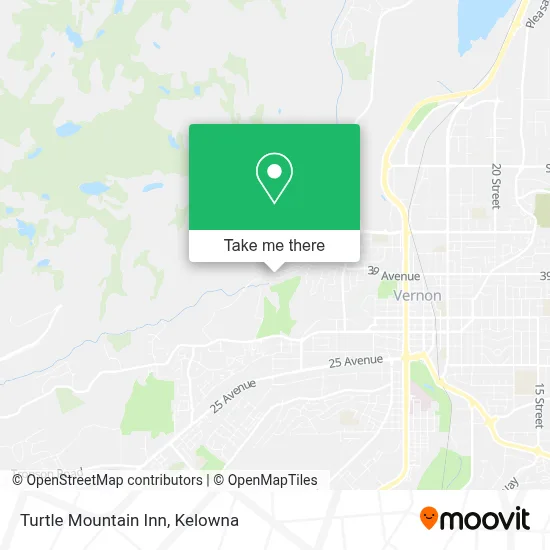 Turtle Mountain Inn map