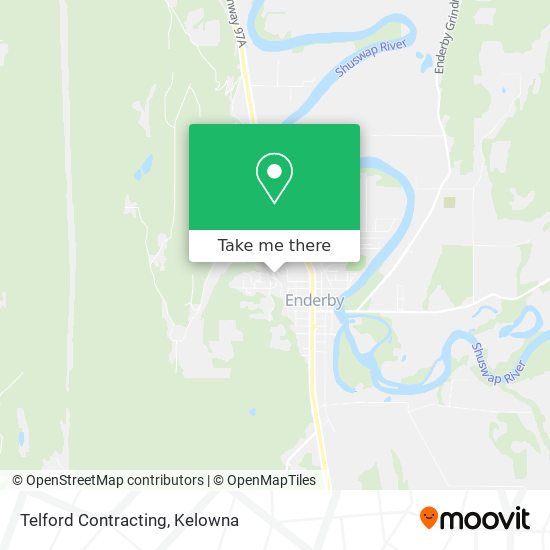 Telford Contracting map