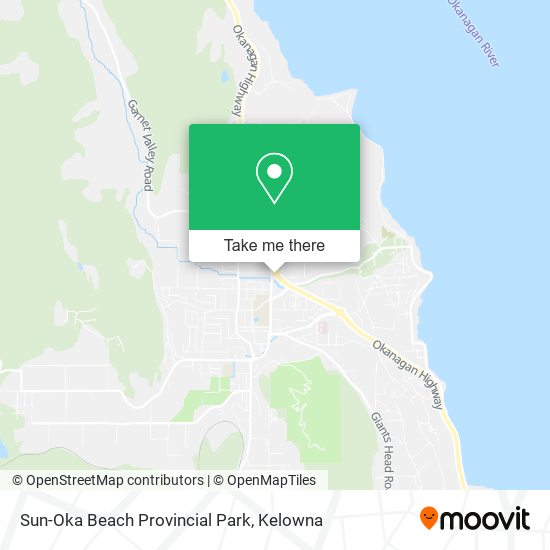Sun-Oka Beach Provincial Park plan