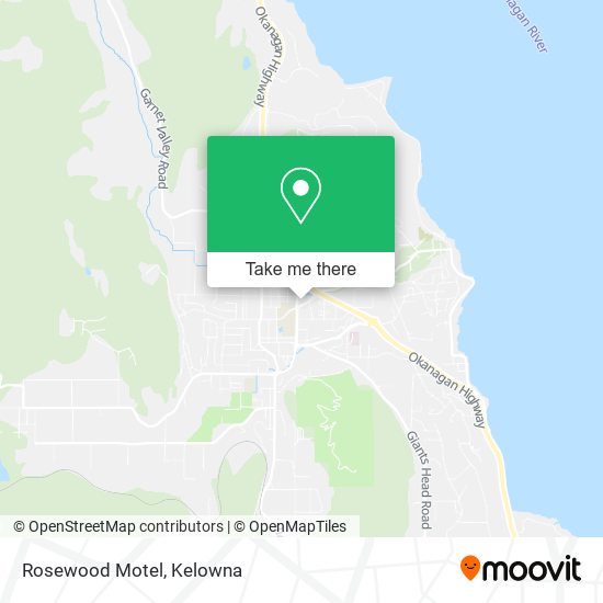 Rosewood Motel map