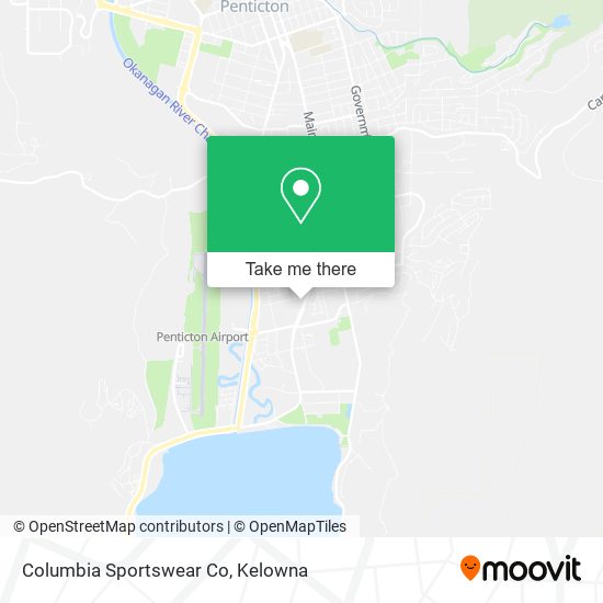 Columbia Sportswear Co map