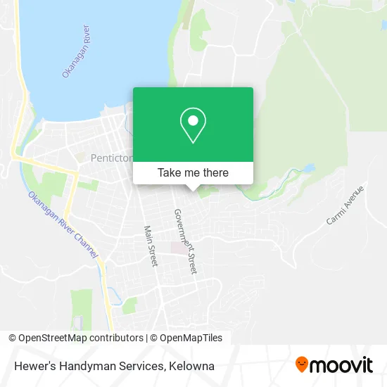 Hewer's Handyman Services map