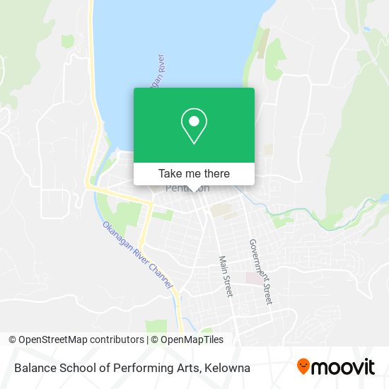 Balance School of Performing Arts map