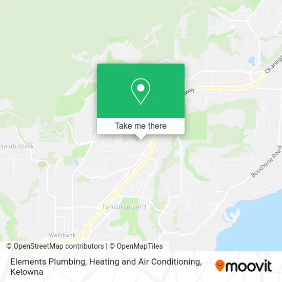 Elements Plumbing, Heating and Air Conditioning map
