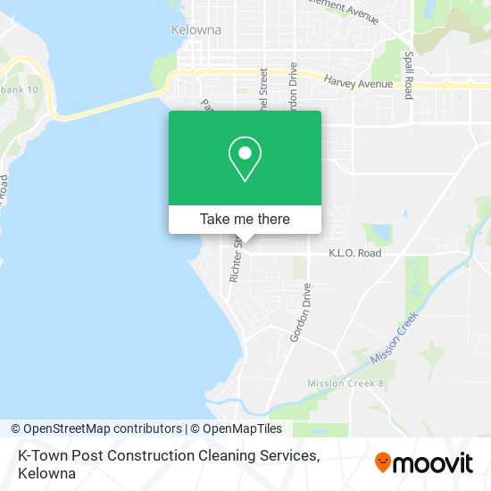 K-Town Post Construction Cleaning Services map