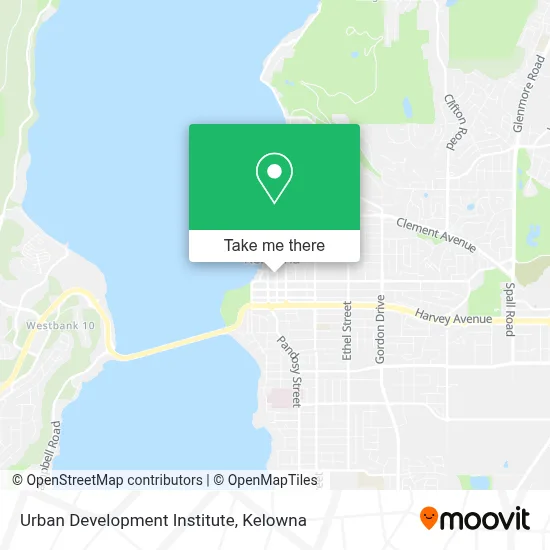 Urban Development Institute map