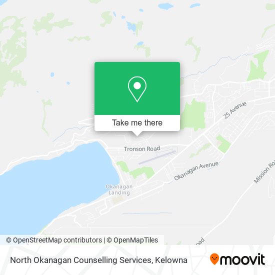 North Okanagan Counselling Services map